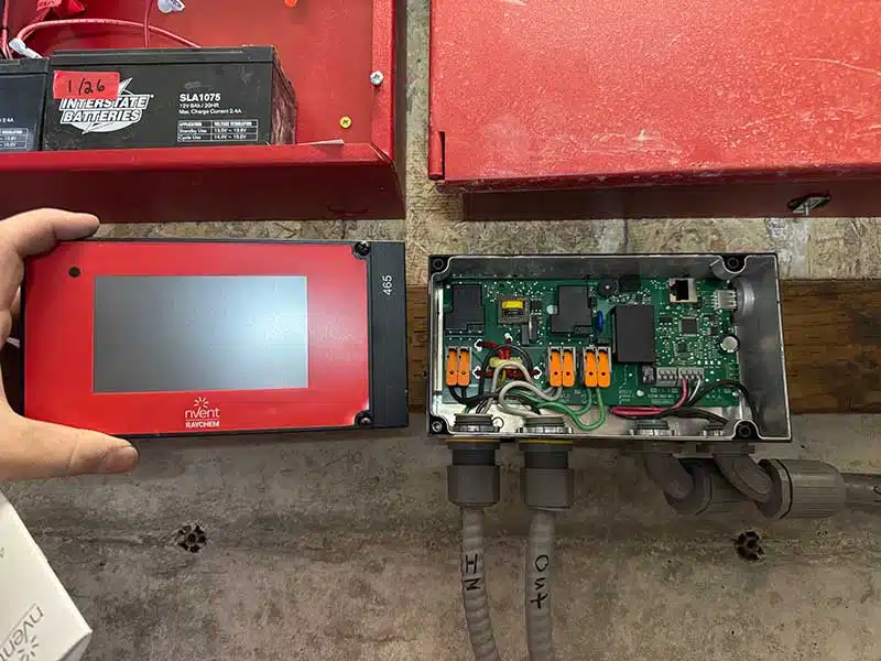 Commercial Heat Tray System Installation