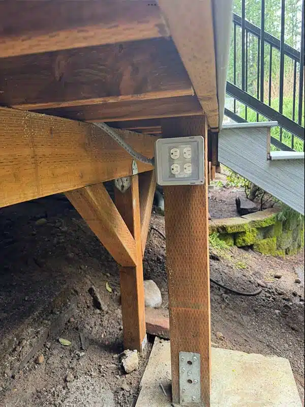 Outdoor GFCI Receptacle Installation